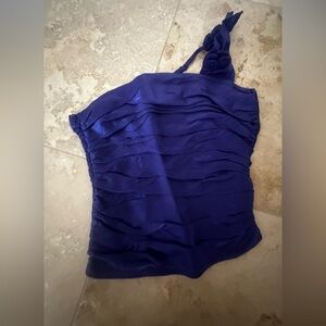 bebe Royal Blue Camisole Top